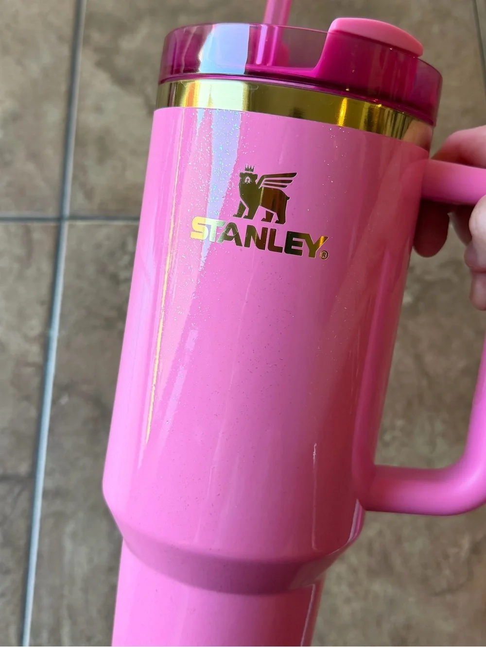 Glinda pink Stanley 40oz - Picture 11 of 14